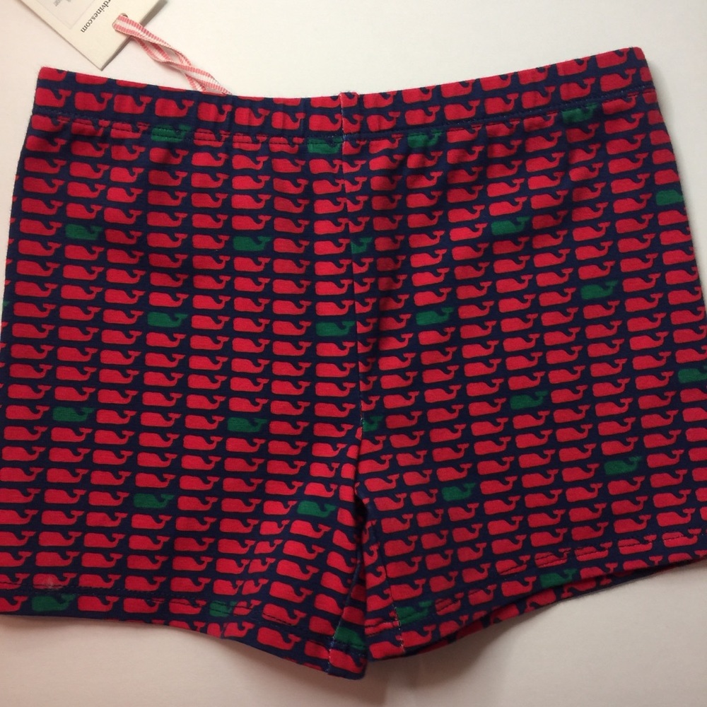Vineyard vines girls party whale tumble short 4t